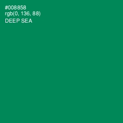 #008858 - Deep Sea Color Image